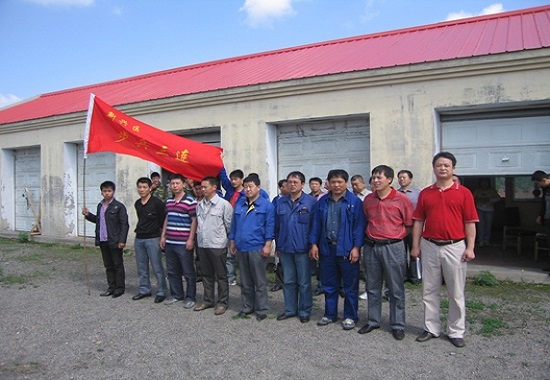  公司預(yù)備役民兵訓(xùn)練-打靶現(xiàn)場