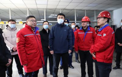 市委副書(shū)記、市長(zhǎng)李兵蒞臨寶泰隆開(kāi)展“兩會(huì)”前安全生產(chǎn)檢查